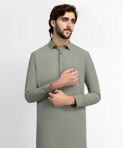 Ensemble Salwar Kameez et Kurta en Coton pour Hommes - Dernier Design 2026 Shalwar Kameez Moderne Haute Qualité OEM ODM Prix de Gros Nouveaux Styles - Product Image 5