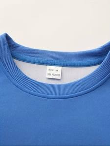 Conjunto de sudadera de punto para hombre, estilo hip hop, transpirable, de mezcla de poliéster de 360 g, color liso, para otoño, de Bangladesh. - Product Image 3