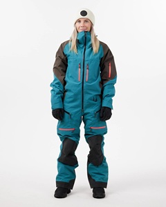 Chaqueta Impermeable y Transpirable con Cremallera para Esquí y Snowboard, Unisex, con Costuras Selladas con Tela Tex, con Capucha, Tallas Grandes, Color Gris - Product Image 1