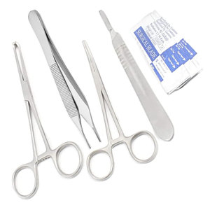 Pinzas para Tejidos Adson, Acero Inoxidable Quirúrgico, Manuales, Reutilizables, Instrumento Quirúrgico de Alta Calidad - Product Image 1