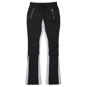 Pantalon de jogging en molleton de coton pour homme, idéal pour l'entraînement, la gym et le sport, coupe décontractée - Product Image 1