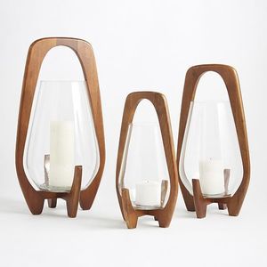Modern Minimalist Wooden <b>Candle</b> Stand Holder Solid Wood <b>Taper</b> <b>Candle</b> Holder Elegant Home Decor Dining Table Centerpiece - Product Image 1