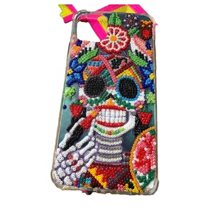 Funda de Teléfono Bordada a Mano con Cuentas de Semillas de Lujo - NOVA STAR CRAFT NSC04555 Diseño de Bordado de Algodón Personalizado - Product Image 6