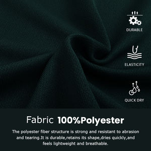 เสื้อยืดกีฬาลำลองผ้าโพลีเอสเตอร์100% แห้งเร็วระบายอากาศได้ดีเสื้อไม่มีแขน - Product Image 5