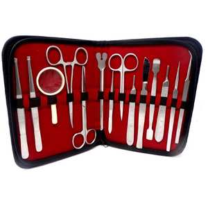 Nuevo kit de 15 piezas de instrumentos de disección para cirugía menor, herramientas quirúrgicas de acero inoxidable para estudiantes de biología y medicina. - Product Image 6