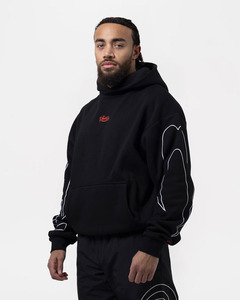 Sudadera con Capucha Extra Grande Personalizada para Hombre, Algodón Grueso, Estilo Casual Urbano, Fabricante Mayorista - Product Image 1