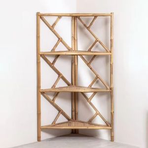 Estante Esquinero de Bambú, Organizador de Almacenamiento de Múltiples Niveles, Muebles Ecológicos para el Hogar, Proveedor de Vietnam - Product Image 6