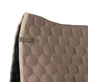 <b>Luxury</b> Satin Horse Saddle Pad Custom Design Wholesale Equestrian Saddle <b>Blanket</b> Factory Direct - Product Image 2