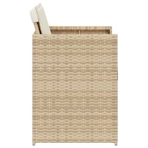 Chaise de patio beige pour jardin, pour la détente en plein air - Product Image 6