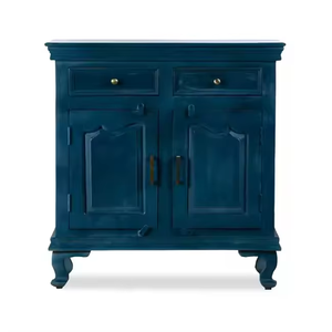 Solid Wood <b>Sideboard</b> Cabinet Storage Unit with Doors and Drawers Multi Use Furniture for Home Dining Area Organization - Product Image 2