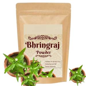 Poudre d'Amla, de Reetha, de Shikakai, de Bhringraj et d'Hibiscus 100% pure et naturelle en gros pour la croissance des cheveux et les masques capillaires, provenant d'Inde - Product Image 5