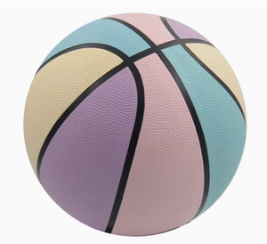 Ballon de basket en PVC coloré taille 5, durable pour enfants et adultes - Product Image 3