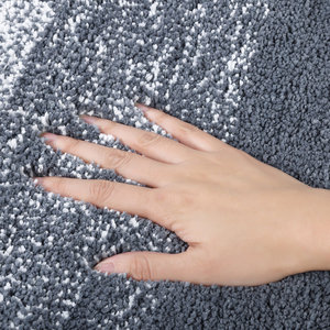 Tapis de salle de bain doux et absorbants en microfibre, tapis de bain et tapis de sol en forme de U pour la zone des toilettes - Product Image 3