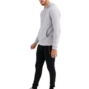 Sweat à capuche personnalisé en gros pour hommes, en molleton bouclette délavé au soleil, respirant, séchage rapide, décontracté pour l'hiver - Product Image 5