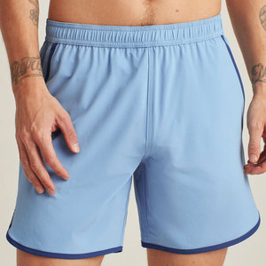 Shorts de bain et de surf pour hommes 2026 personnalisés, séchage rapide, coupe-vent, respirants, unis, élastiques, taille mi-haute, qualité supérieure - Product Image 2