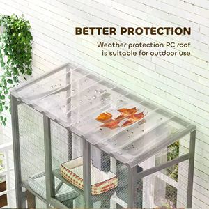 Albero per Gatti con Stampa Floreale per Case e Mobili per Animali Domestici - Nessuna Spedizione nel Fine Settimana - Product Image 2