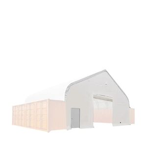 Kit Parete Anteriore per Container Shelter Serie Pro Dual Truss TMG DT5040CF con Porta in Acciaio e Porta Avvolgibile - Accessori per Tende TMG DT50CD - Product Image 4