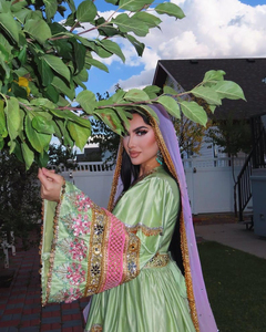 Robes de mariée afghanes en dentelle modernes de haute qualité, très vendues, robe Kuchi, meilleur prix, robe Kuchi afghane mi-longue - Product Image 3