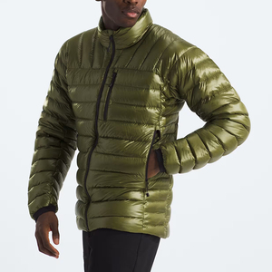 Vestes d'hiver ultra-légères en duvet rembourrées de coton, personnalisables avec logo, pour hommes, vente en gros - Product Image 4