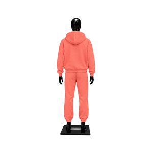 Conjunto Deportivo Personalizado con Estampado de Estrellas Rosa Coral para Hombre, Sudadera con Capucha y Pantalones Jogger, Ropa Deportiva Casual de Calle, Venta al Por Mayor - Product Image 2