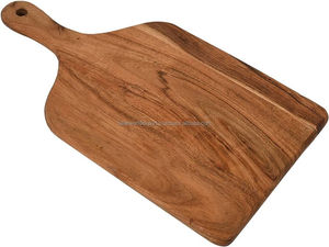 Planche à découper rectangulaire en bois antidérapante, emballage individuel - Product Image 5