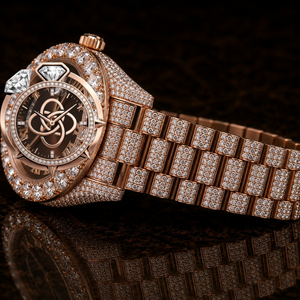 Luxury Moissanite Diamond Watch Men Full Pave VVS Moissanite Stones Stainless Steel <b>Automatic</b> <b>Wristwatch</b> - Product Image 3