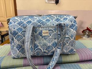 Bolsas de Viaje de Lona 100% Algodón Puro, Ligeras, Ecológicas, de Color Sólido, Estilo Bohemio de Verano, Elegantes y de Gran Capacidad - Product Image 2