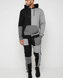 Conjunto Deportivo de Algodón para Hombre, Tendencia 2026, Tela 100% Suave, Logotipo Bordado Personalizado, Ropa Urbana, Multicolor - Product Image 3