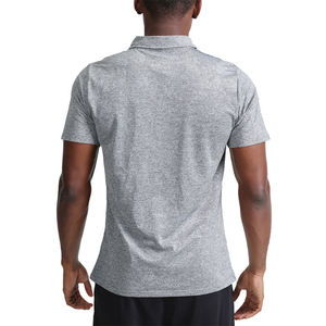 Men's <b>Black</b> Short Sleeve for <b>Shirt</b> Knitted Quick Dry Anti-Wrinkle Solid Smart Casual Button Front Regular Fit - Product Image 5