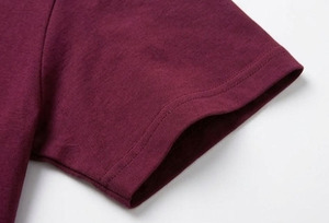 Camiseta de Algodón 100% de Alta Calidad, Corte Ajustado, con Logotipo Personalizado OEM, Cuello Redondo, Manga Corta, Corte Regular, Lisa para Hombre - Product Image 3