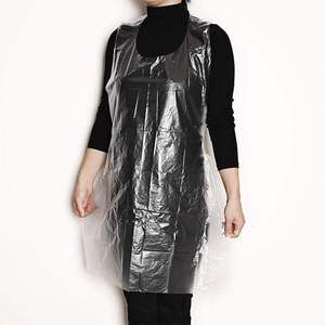 HANSEN Tabliers et blouses jetables imperméables transparents en PE, doux, de qualité alimentaire pour adultes - Peinture, Fêtes, Cuisine, Tâches ménagères et Pique-niques - Product Image 3
