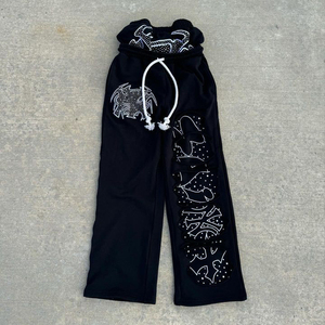 Chándal de Invierno con Pedrería de Tallas Grandes, Diseño Único, Venta al por Mayor - Product Image 2