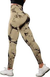 Leggings Deportivos para Mujer, Cintura Media Elástica, Protección UV, Ecológicos, Transpirables, Sin Costuras, Ropa Deportiva de Alta Calidad, 220g - Product Image 3