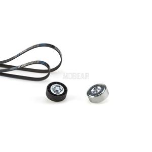 Kit de <span class=keywords><strong>courroie</strong></span> de <span class=keywords><strong>distribution</strong></span> adapté pour poulie tendeur Citroen K076PK995 6PK995 T36401 5PK1103 T36402 Kit de <span class=keywords><strong>courroie</strong></span> de <span class=keywords><strong>distribution</strong></span> de moteur automatique - Product Image 1