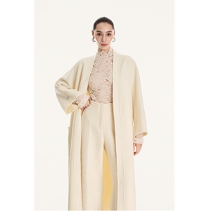 เสื้อกล้ามผู้หญิง GISELLE TOP ตกแต่งด้วยลูกไม้ คอทรงโอ ผลิตตามแบบ ODM ผ้าโพลีเอสเตอร์ 92% เรยอน 8% เสื้อผู้หญิงสำหรับฤดูหนาว MOQ ต่ำ - Product Image 3