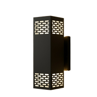 Applique murale LED moderne en acier inoxydable, étanche IP65, contrôle tactile AC, blanc chaud, CRI 90 élevé, angle de faisceau 60-120°, éclairage extérieur