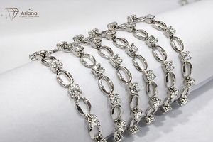 Cadenas de Cristales de Imitación Doradas y Plateadas, Cadenas de Cristales de Primera Calidad para la Fabricación de Joyas, Adornos para Vestidos de Novia, Decoración de Prendas, Manualidades - Product Image 2