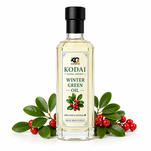 Aceite Esencial Herbal Líquido Natural Puro Winter Green Oil 100g de Tamil Nadu con Enchufe Estadounidense para Masajes y Uso Diario - Product Image 1