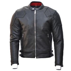 Veste en cuir véritable coupe-vent de haute qualité pour hommes pour les activités de plein air d'été et d'hiver vêtements de course de moto grande taille - Product Image 1