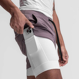 Custom Logo Latest Design Solid Casual Canvas Gym Shorts Eco-Friendly Breathable High Quality Fitness Wear Gym Shorts - Product Image 5