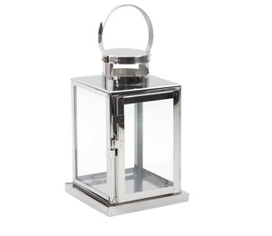 Unique Selling Eco-Friendly Portable Hanging Metal & Glass Candle <b>Lantern</b> In Shiny <b>Silver</b> Finish Candle <b>Lantern</b> for Wedding - Product Image 1