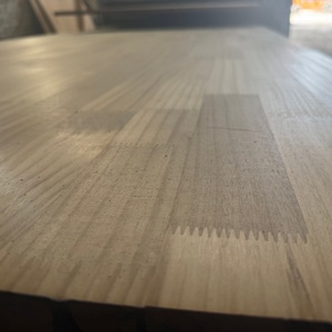 Pannello Decorativo Minimalista in <span class=keywords><strong>Legno</strong></span> di Pino Carbonizzato con Giunzioni a Dita, Resistente all'Acqua, per Decorazione d'Interni Moderna QIJI - Product Image 3