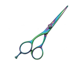 Ciseaux de coiffure professionnels en titane haute qualité pour barbier et salon, en acier inoxydable - Product Image 1