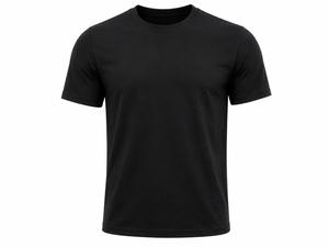 Camiseta Casual de Manga Corta para Hombre, Corte Regular, Cuello Redondo, Color Sólido, Personalizable, Mezcla de Poliéster/Algodón, Transpirable, Secado Rápido, Logotipo Frontal - Product Image 2