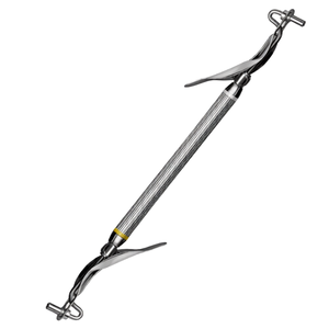 Juego de Portamalámadas de Doble Extremo, Manual, Grande/Mediano, 2.5mm/2mm, Acero Inoxidable, Instrumento Dental Restaurador, Kit Profesional - Product Image 1