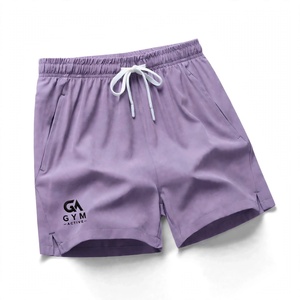 <b>GYM</b> Active Men's Vintage Anti-Wrinkle Canvas Mid Waist Board <b>Shorts</b> with Zipper Fly and Pockets Unisex - Product Image 3
