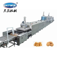 Nouvelle Machine Automatique Commerciale de Fabrication de Biscuits 2026 à Prix d'Usine, Machine à Façonner les Biscuits, Four Tunnel pour la Production de Biscuits