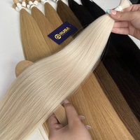 Extensions de cheveux humains vierges vietnamiens, cuticules alignées, en lots, cheveux bruts vietnamiens en vrac, nuances blondes