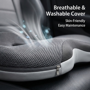 Cuscino Ergonomico 2-in-1 in Memory Foam per Sedile Auto e Supporto Lombare per Alleviare il Dolore alla Schiena, Cuscino Lavabile per il Coccige OEM ODM - Product Image 4