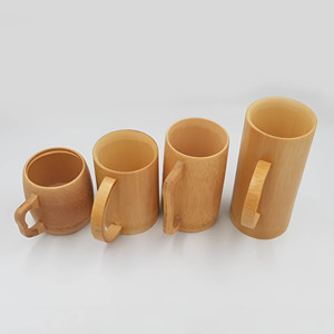 แก้วกาแฟไม้ไผ่ทำมือ พิมพ์โลโก้ตามสั่ง ขายส่ง สำหรับดื่ม - Product Image 6